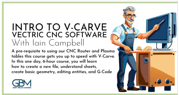 Event image Intro to V-Carve with Iain Campbell